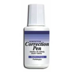 Korektor w buteleczce, aplikator pędzelek, 20ml